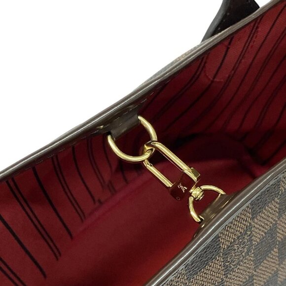 LOUIS VUITTON Neverfull PM Ebene Damier Tote Bag Damier Canvas - Picture 10 of 15